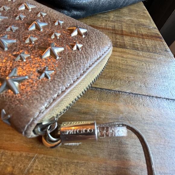 Jimmy Choo star studded collection zip around wallet. - Picture 5 of 11